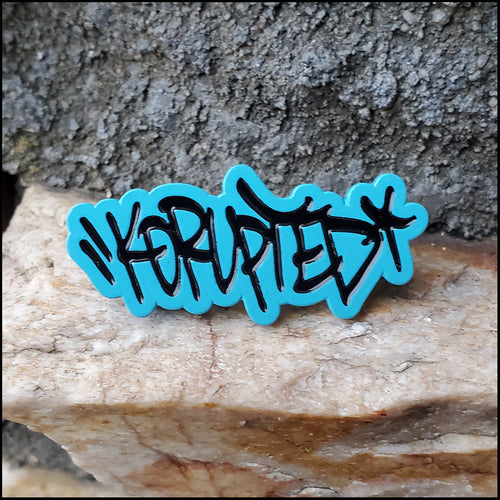 KORUPTED (Blue) - Enamel Pin