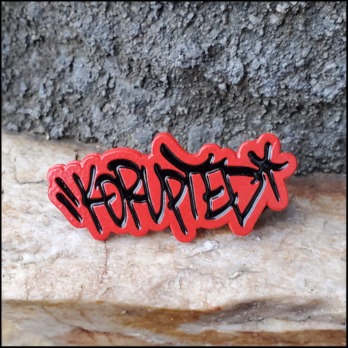 KORUPTED (Red) - Enamel Pin