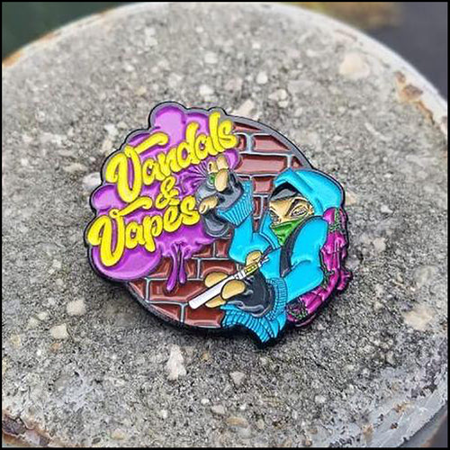 Vandals And Vxxxx - Enamel Pin