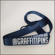 Graffitipins Custom Lanyard - Blue Edition