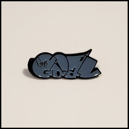 Goal GOMD Bluish/Gray Throwie - Enamel Pin