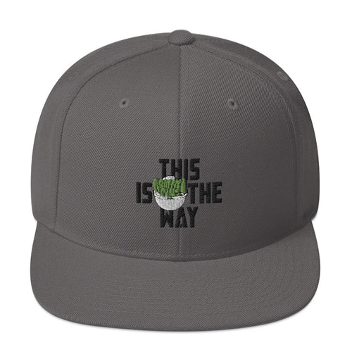 This Is The Way (Black Lettering) - Snapback Hat