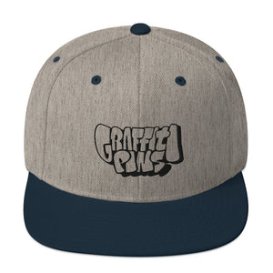 Simon Dee x Graffitipins (Black Lettering) - Snapback Hat