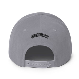 Simon Dee x Graffitipins (Black Lettering) - Snapback Hat